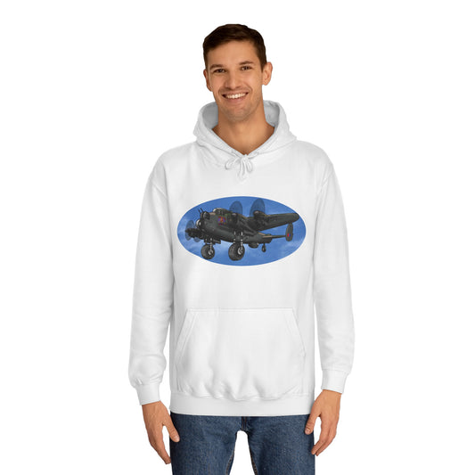 Lancaster Bomber Unisex College Hoodie