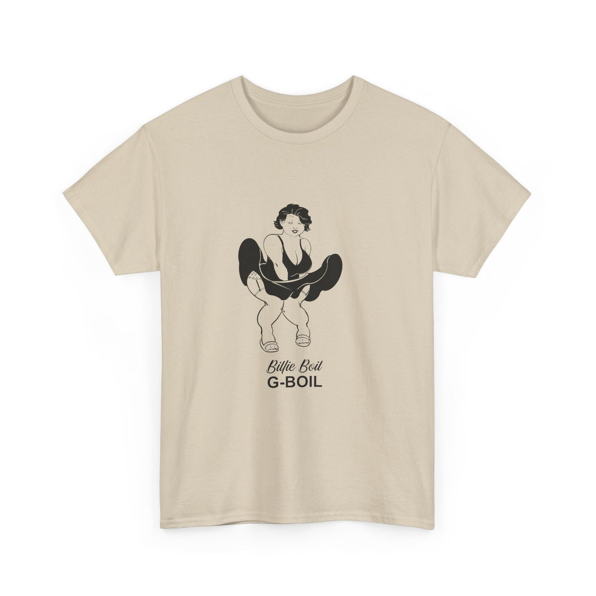 Cartoon Aircraft Unisex Tee - Billie Boil Cessna 172 Design