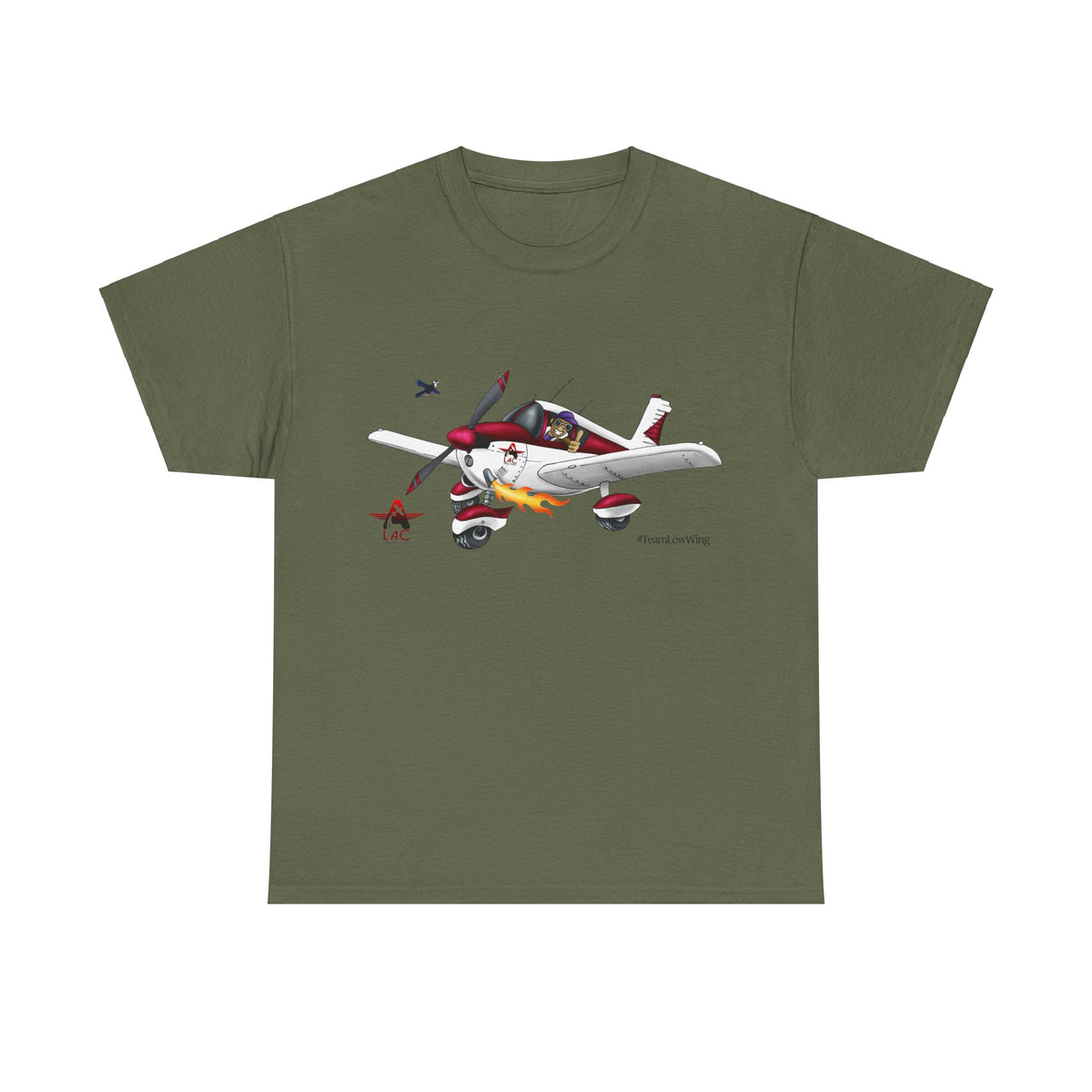 Hand Drawn LAC Piper PA28 T-Shirt
