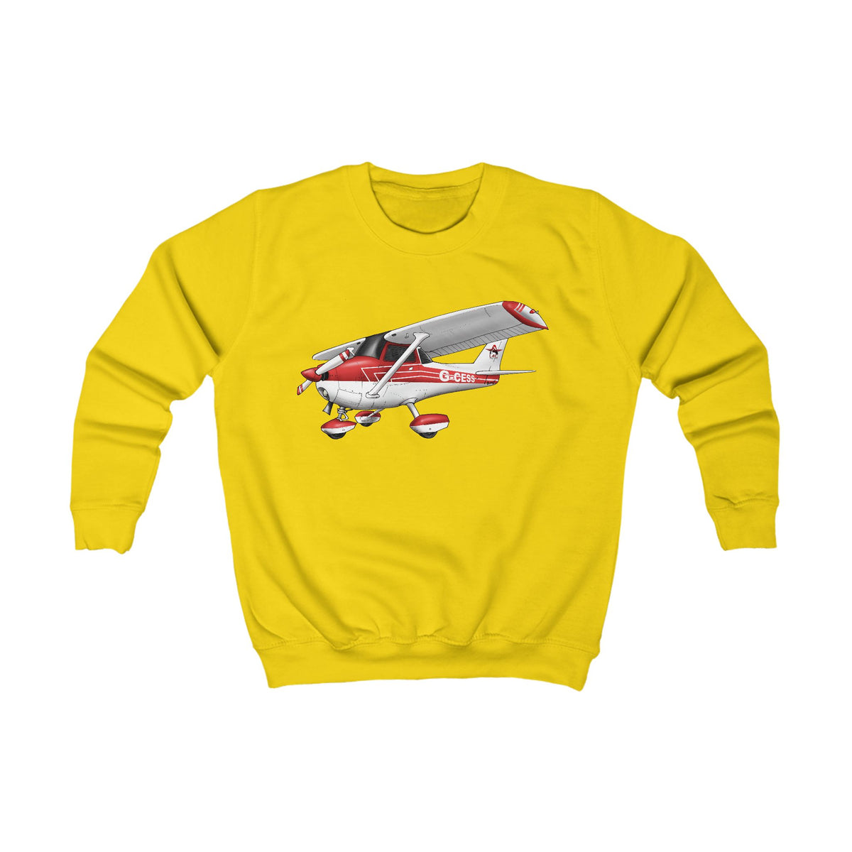 Kids Sweatshirt LAC Cessna Team High Wing Aeroplane Design