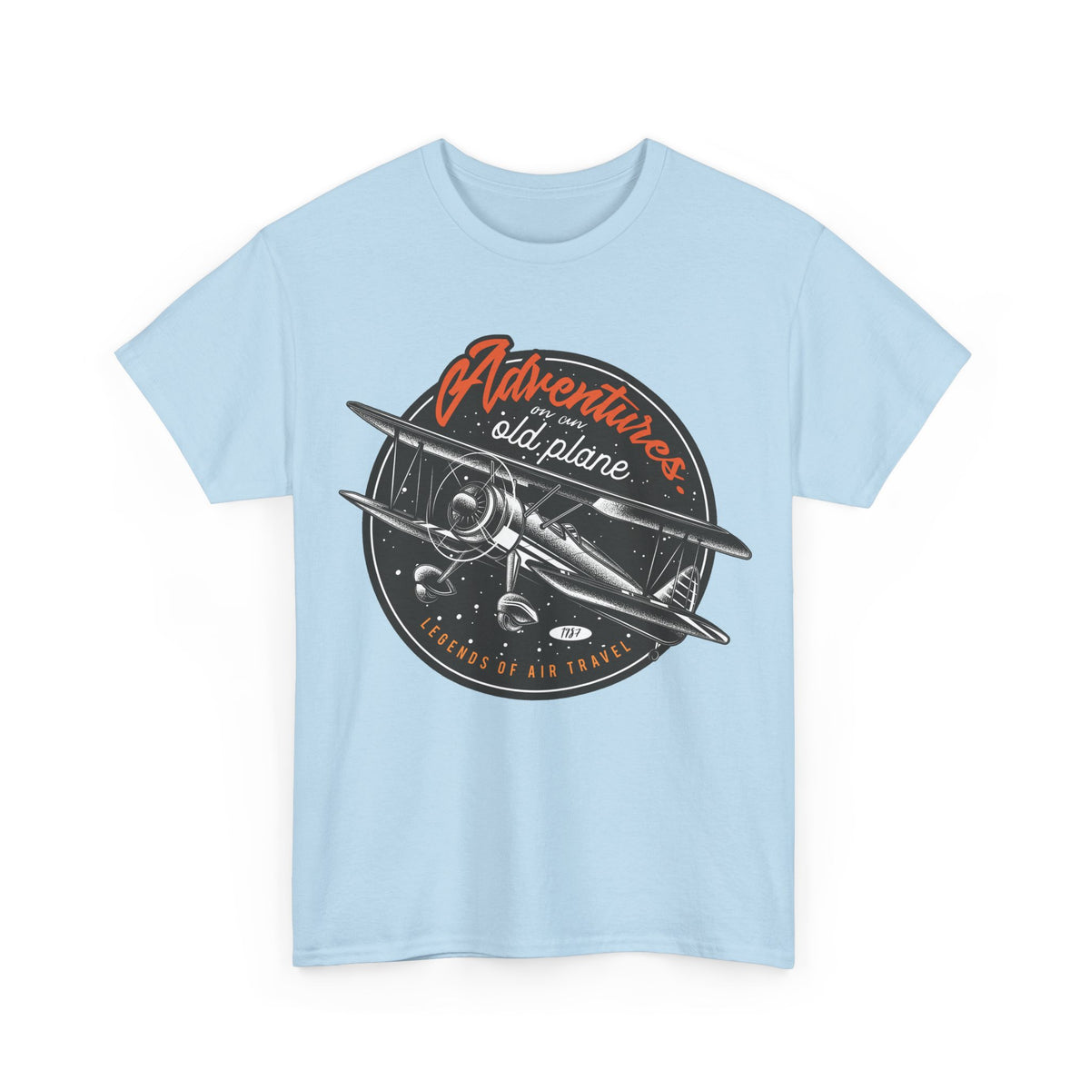 Adventure Airplane Vintage Aviation T-Shirt
