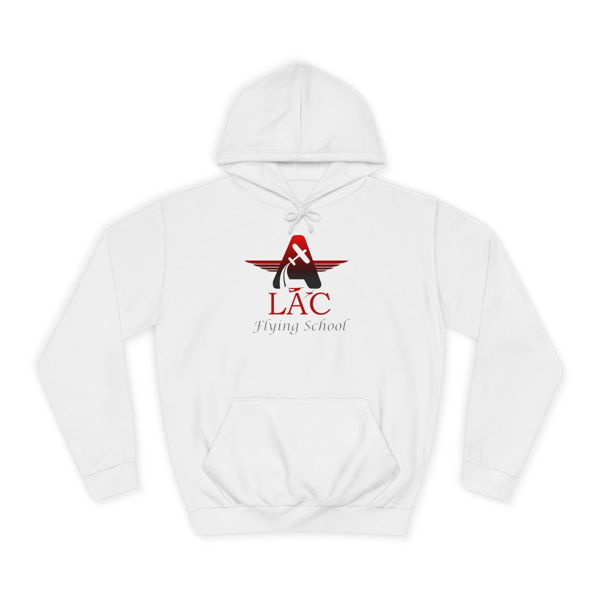 College Hoodie - LAC Flying School Logo