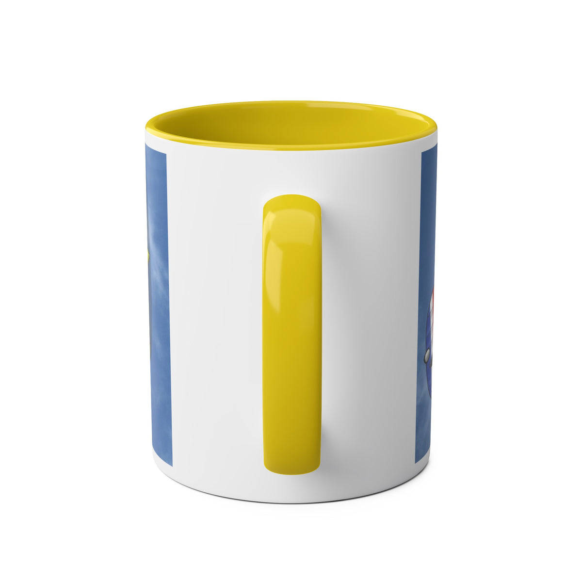 Vintage Nimrod Two-Tone Coffee Mugs, 11oz - Funky Aviation