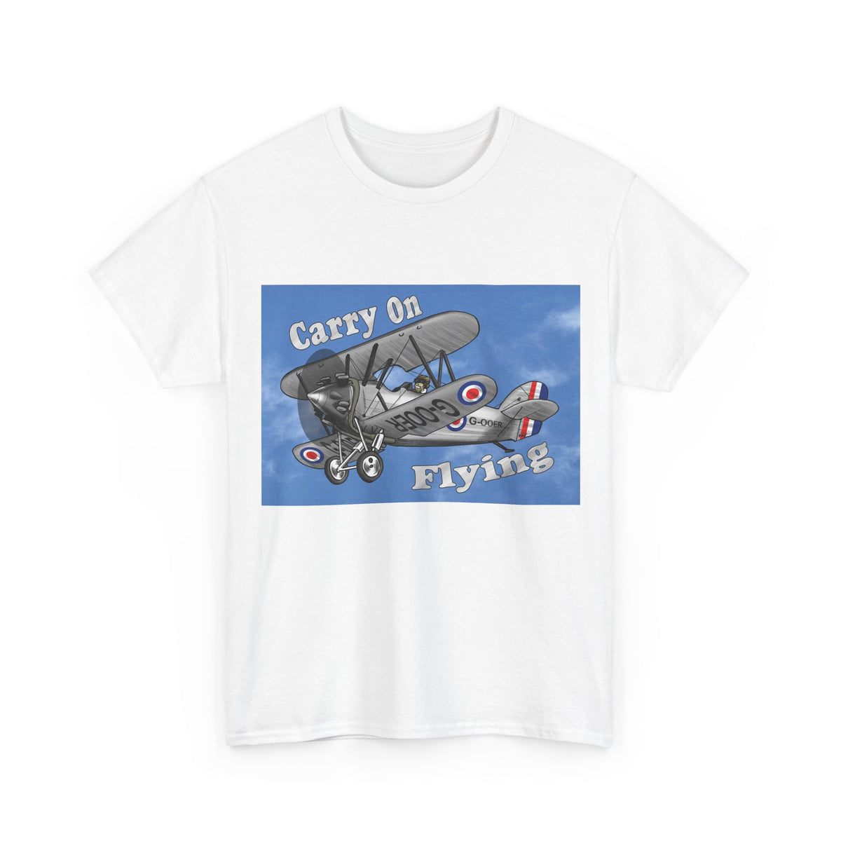Carry On Flying Vintage Airplane T-Shirt
