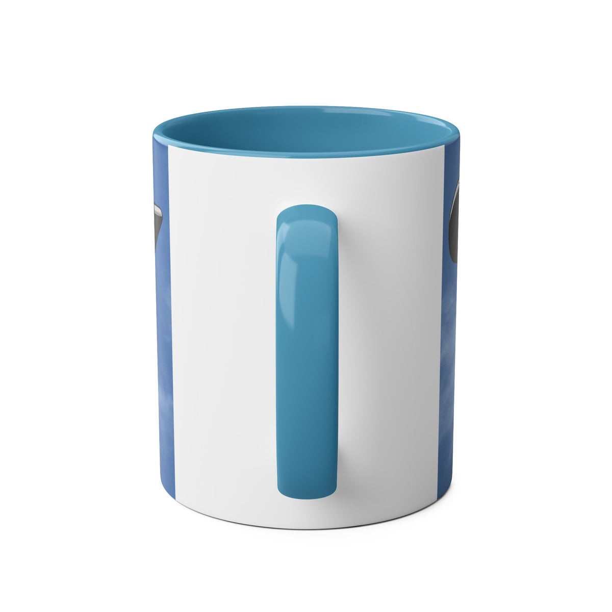 Super Cub STOL Design Two-Tone Coffee Mugs, 11oz - Funky Aviation