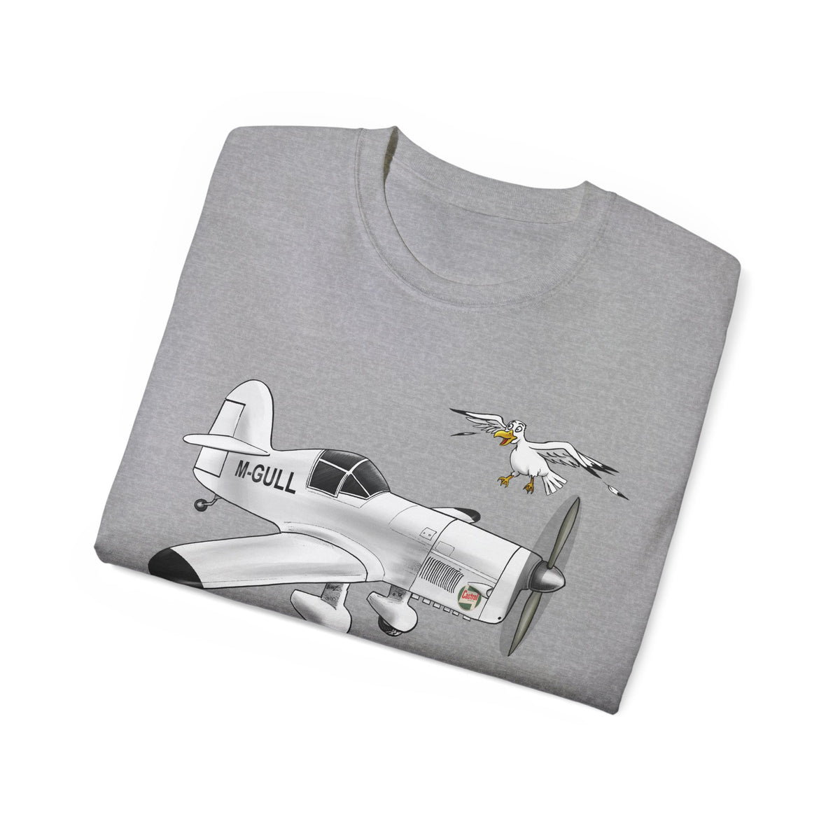 The Mew Gull Aircraft Unisex Ultra Cotton Tee