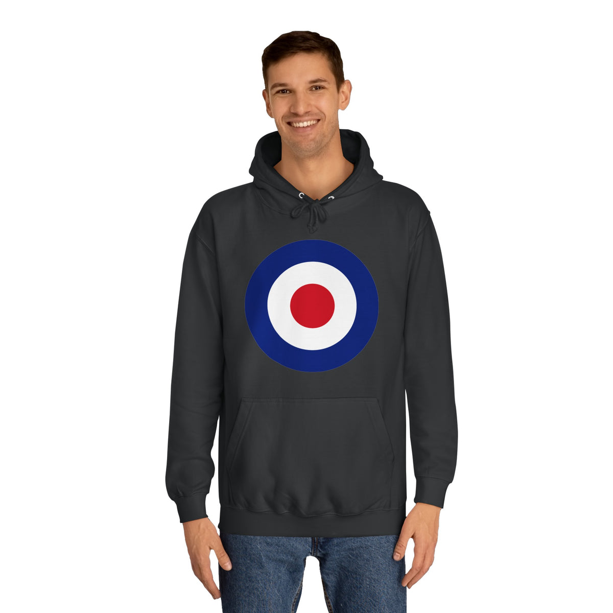Roundel Design Unisex College Hoodie - Funky Aviation