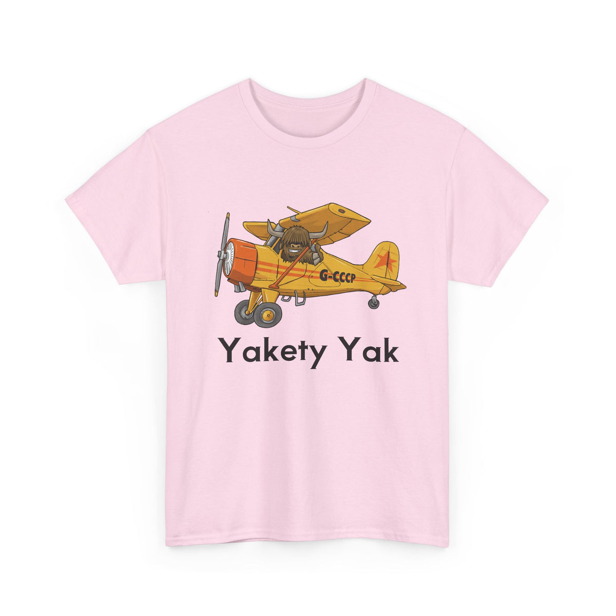 Yakety Yak Vintage Airplane Graphic Tee