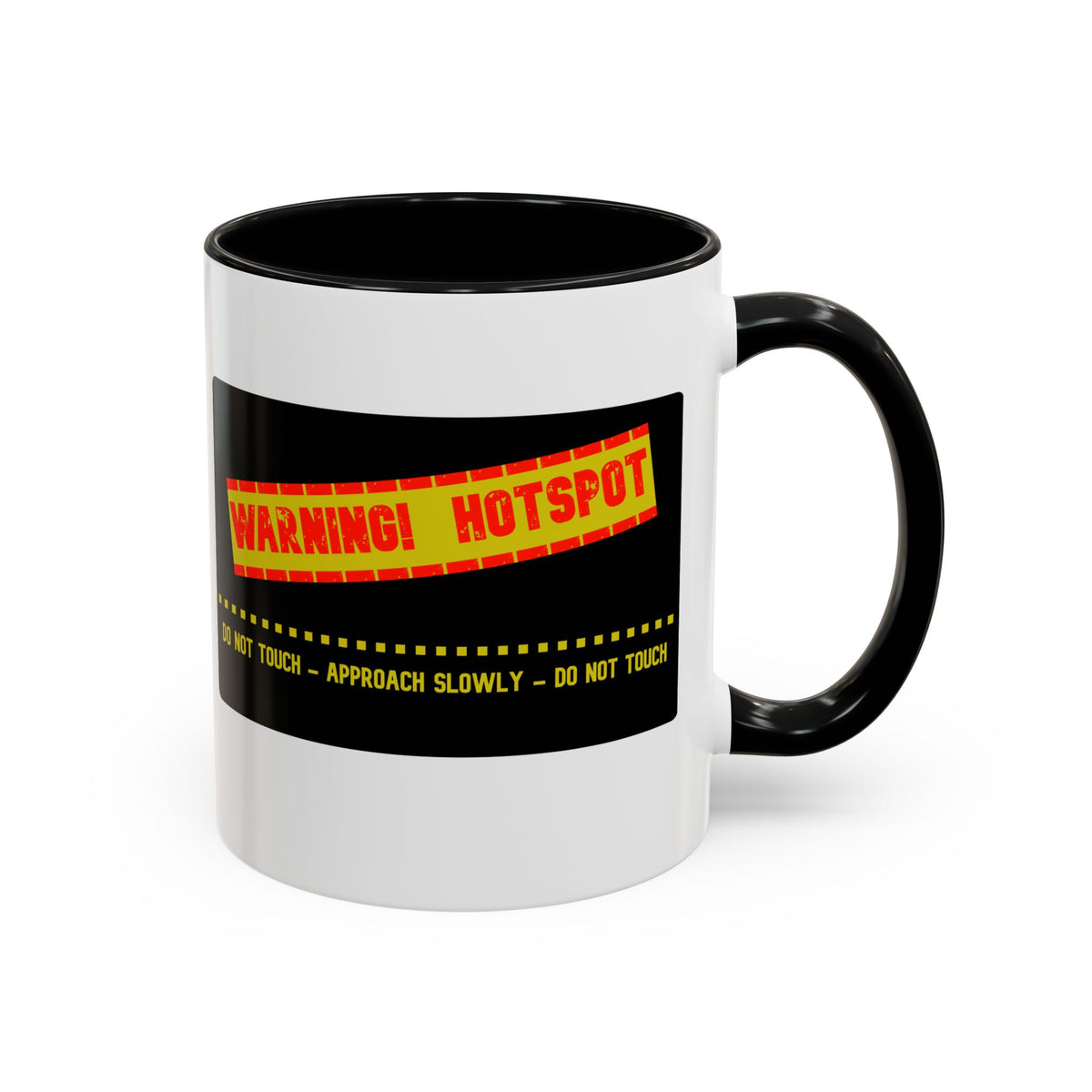 Warning ! Hotspot ! SLA Aviation Accent Coffee Mug (11oz)
