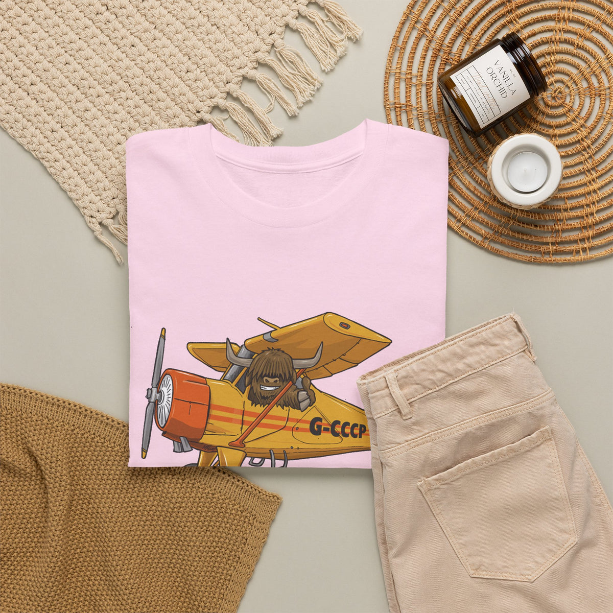 Yakety Yak Vintage Airplane Graphic Tee