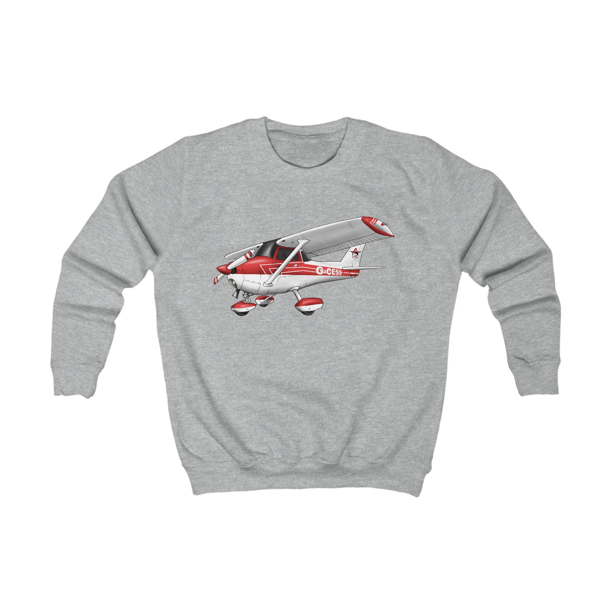 Kids Sweatshirt LAC Cessna Team High Wing Aeroplane Design