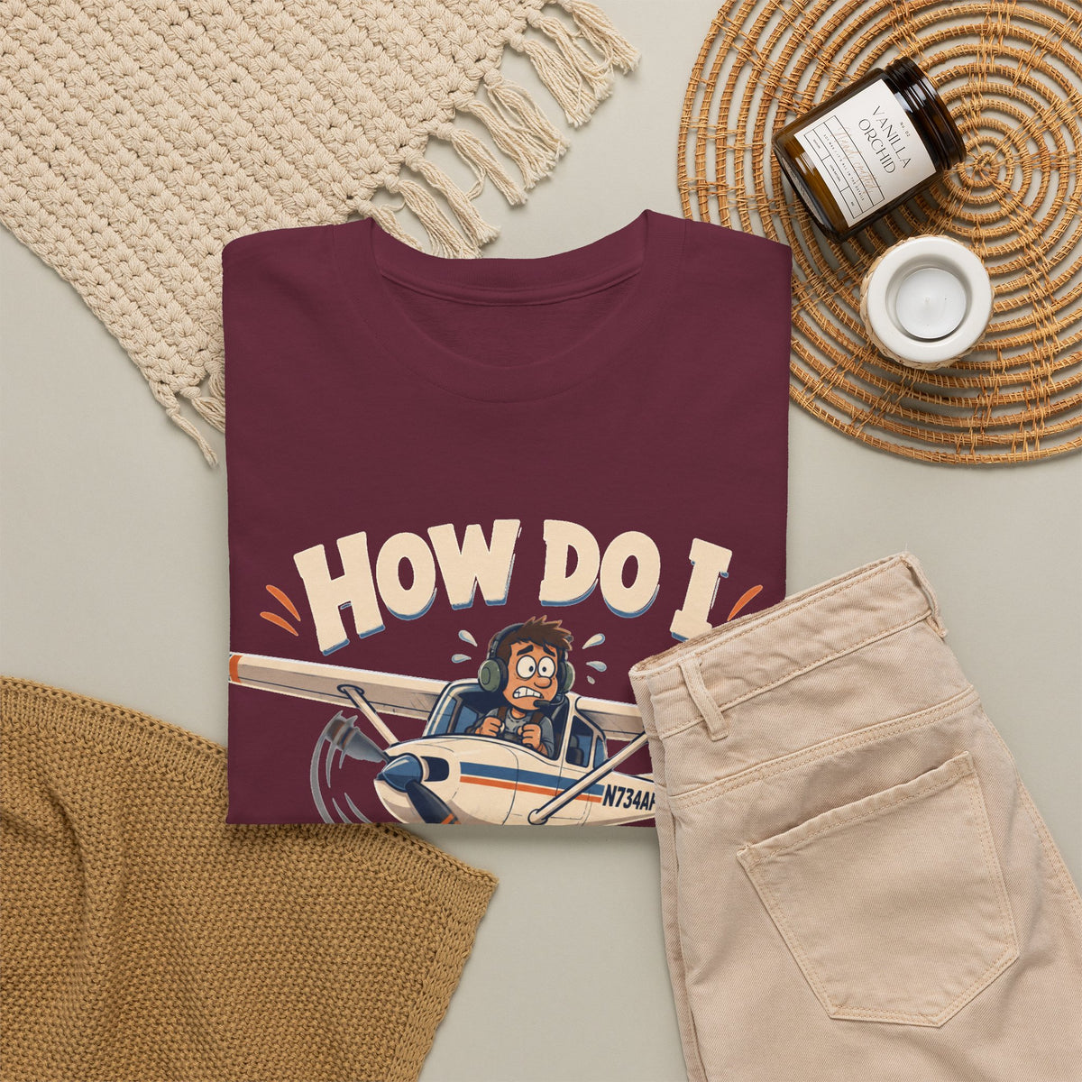 How Do I Land This Thing? Funny Pilot Aviation T-Shirt