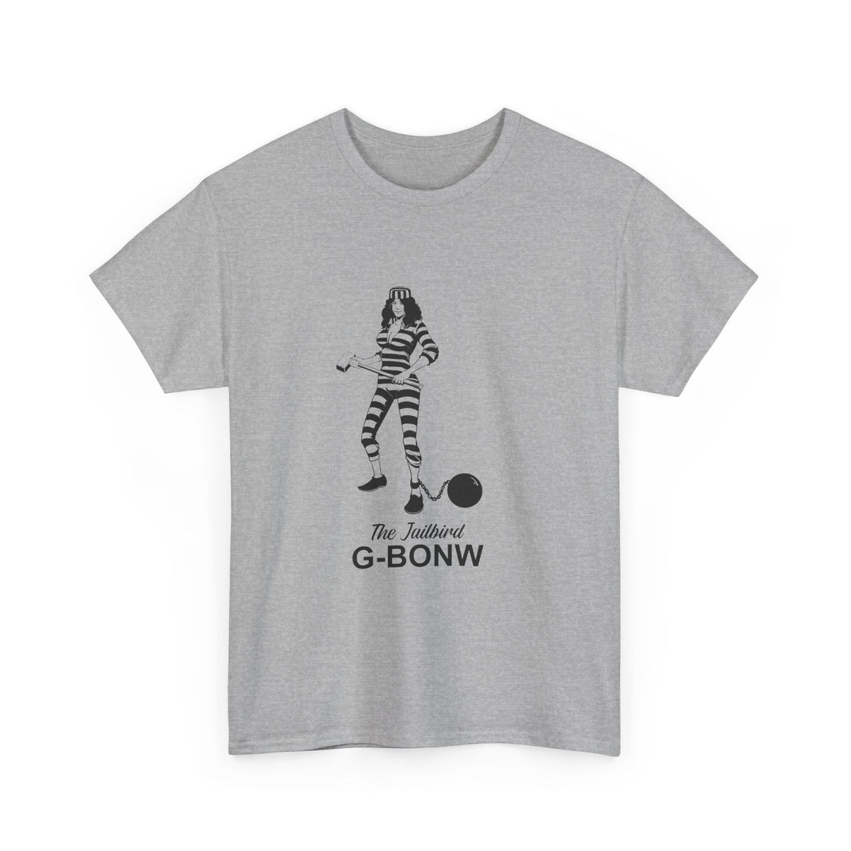 G-BONW Jailbird Cartoon Unisex T-Shirt - Stand Out with Edgy Style