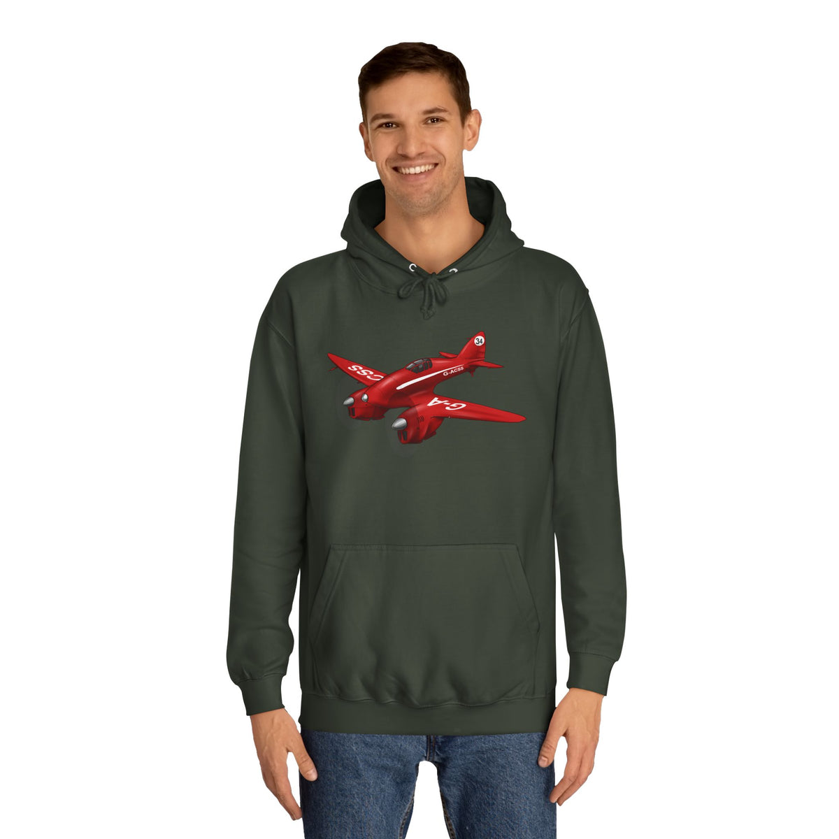 Historic Comet Racer - Historic Aircraft Hoodie