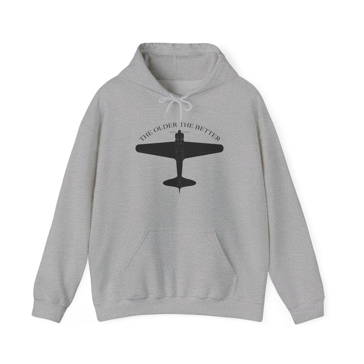 The Older the Better Classic Airplane Hoodie
