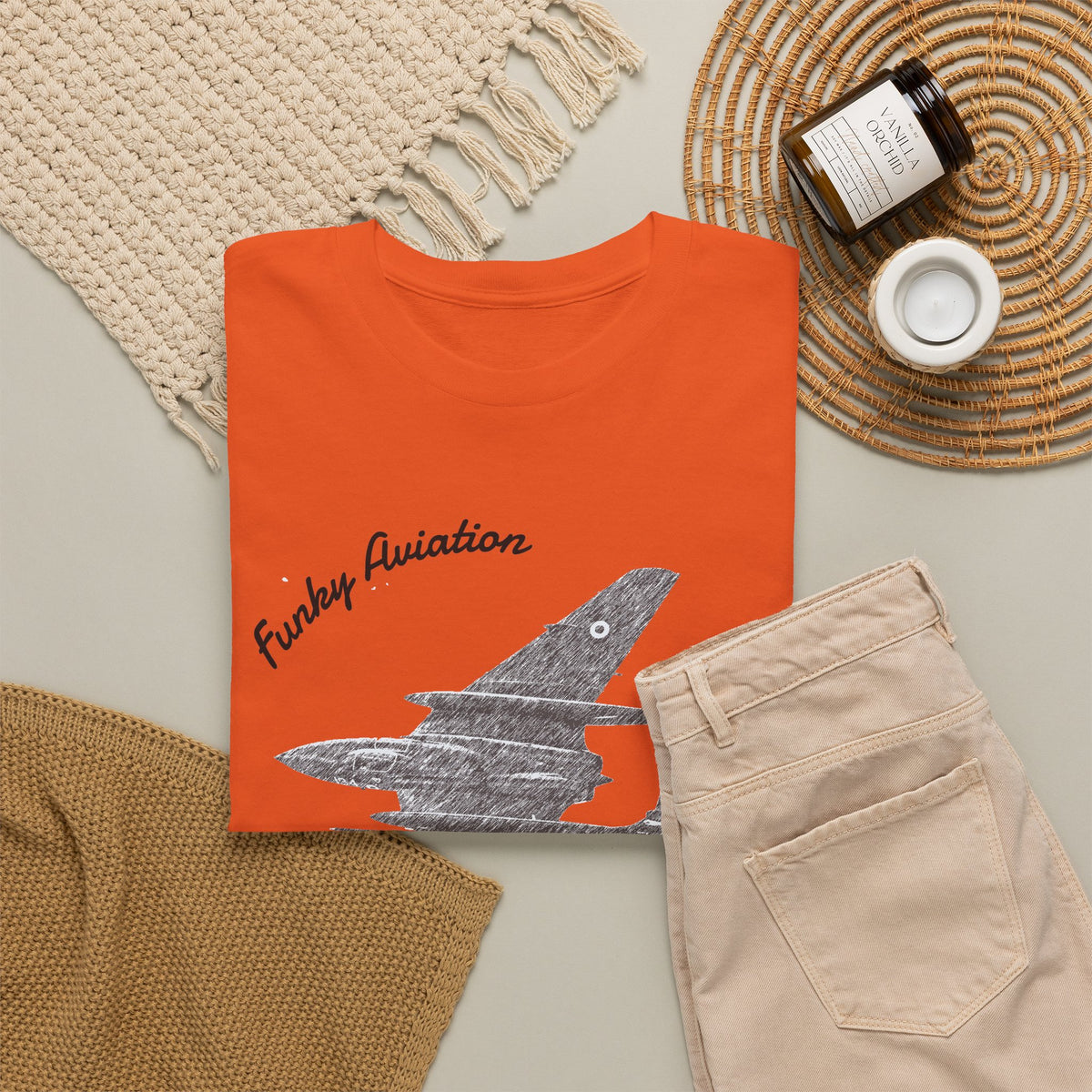 Funky Aviation Sea Vixen Vintage Aircraft T-Shirt