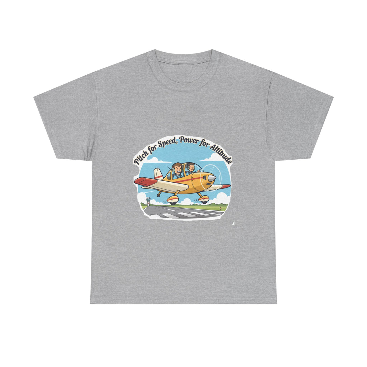 Pitch for Airspeed Power for Altitude Pilot T-Shirt