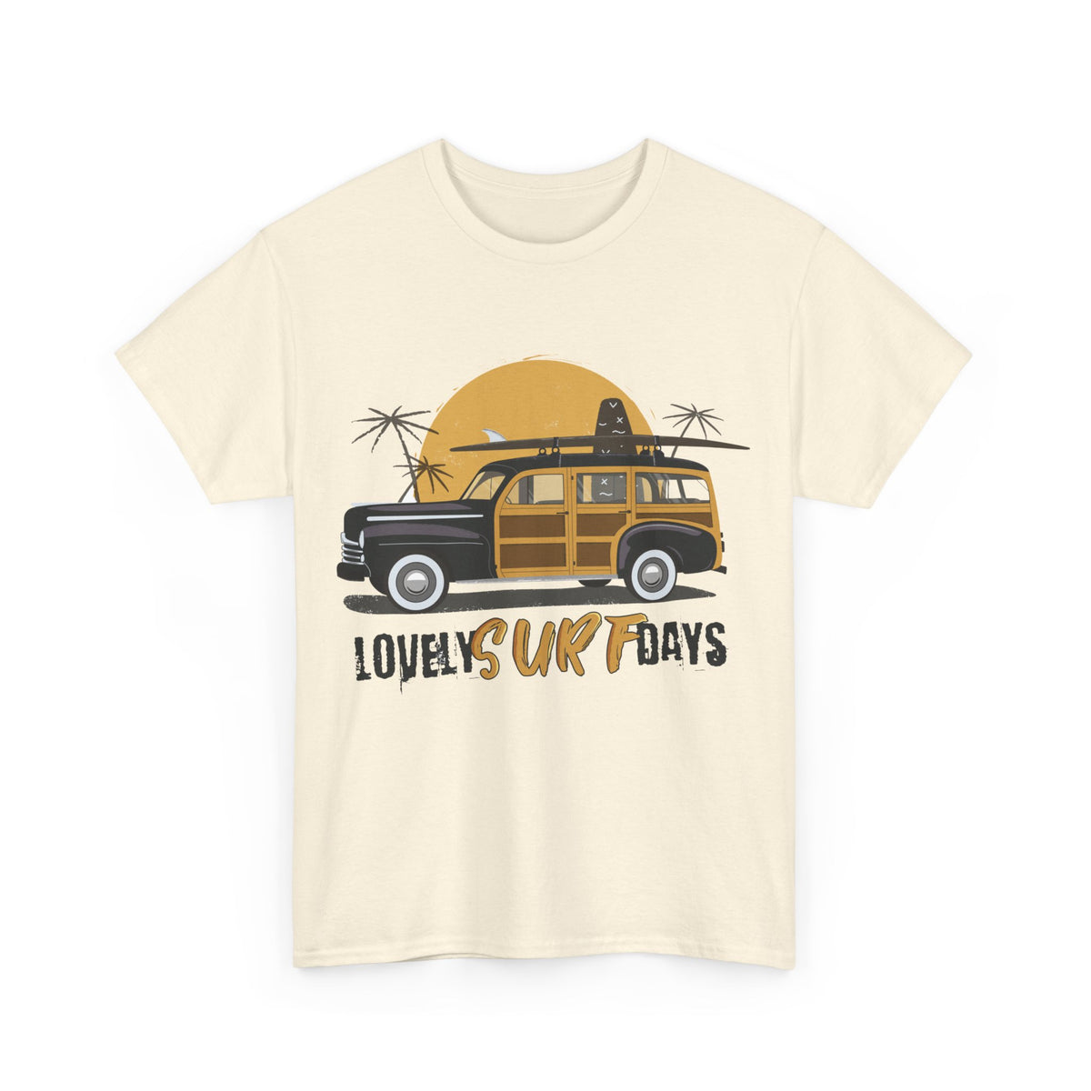 Retro Surfer Vintage Car design - Funky Aviation