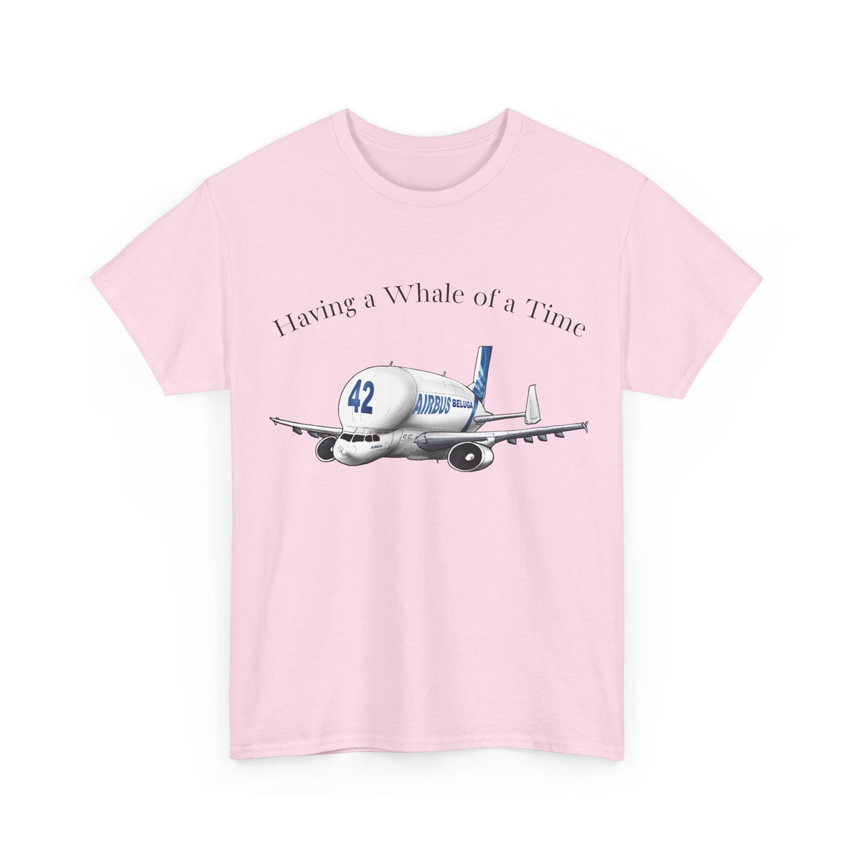 Having a Whale of a Time Beluga Heavy Cotton Tee