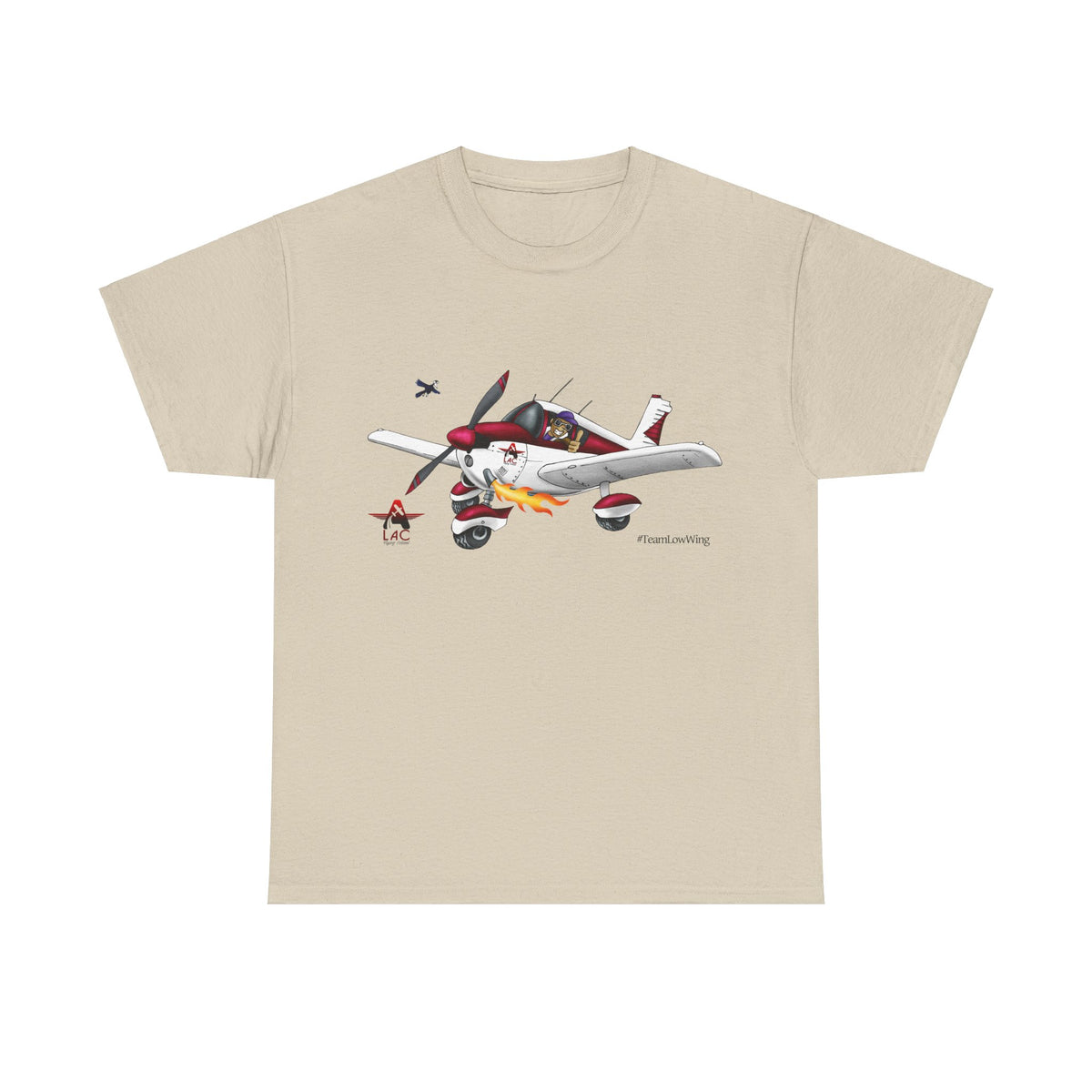 Hand Drawn LAC Piper PA28 T-Shirt