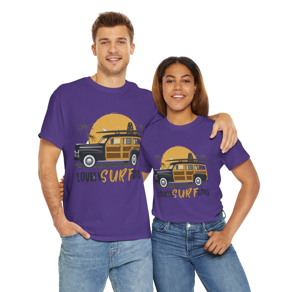 Retro Surfer Vintage Car design - Funky Aviation