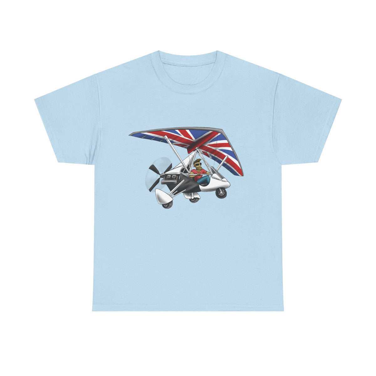 Flexwing Microlight Aircraft Tee – Perfect for Aviation Lovers