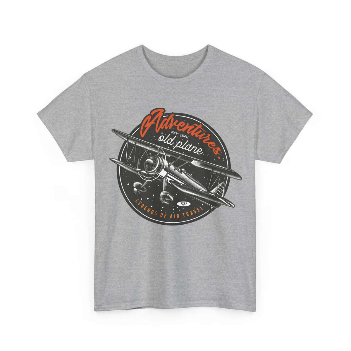 Adventure Airplane Vintage Aviation T-Shirt