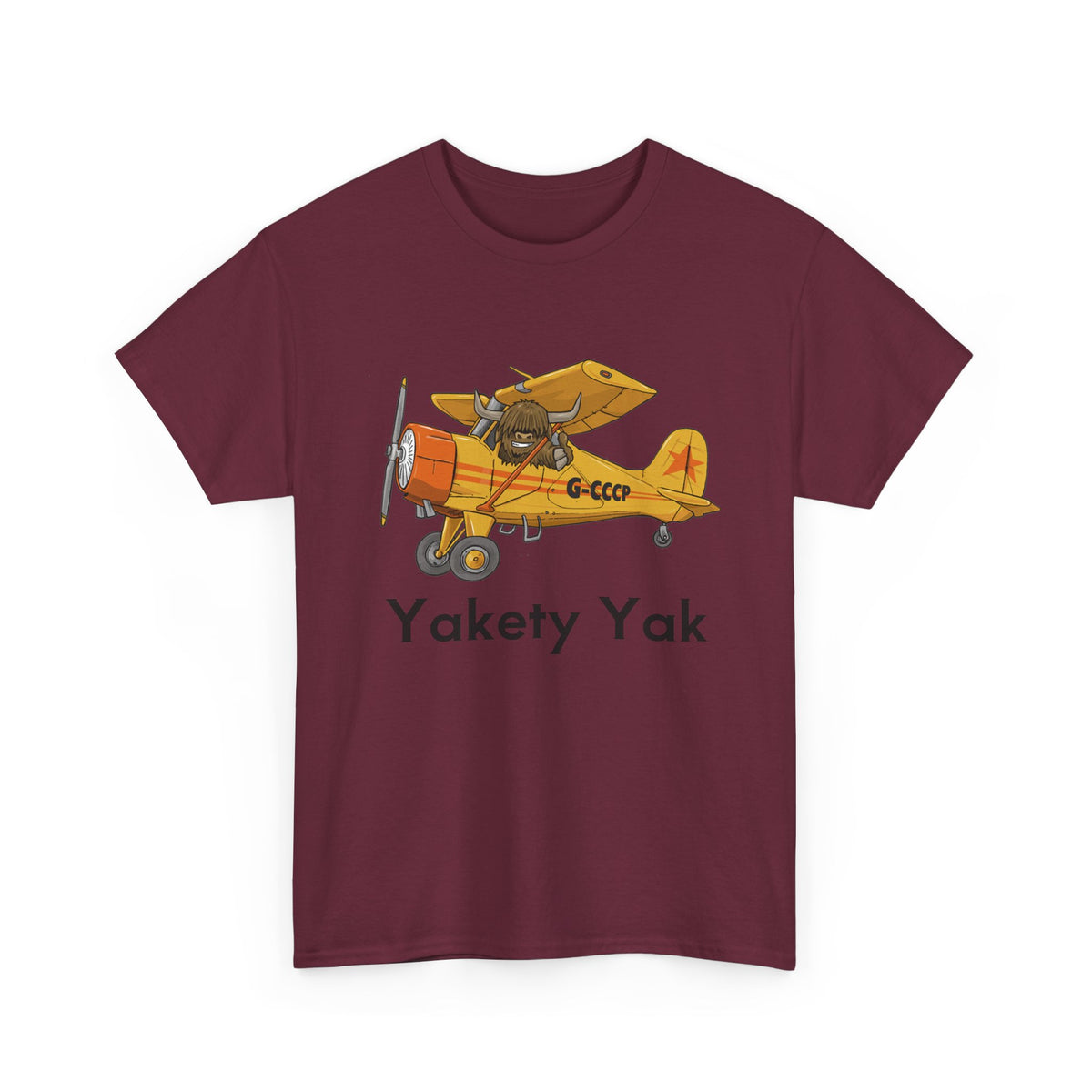 Yakety Yak Vintage Airplane Graphic Tee