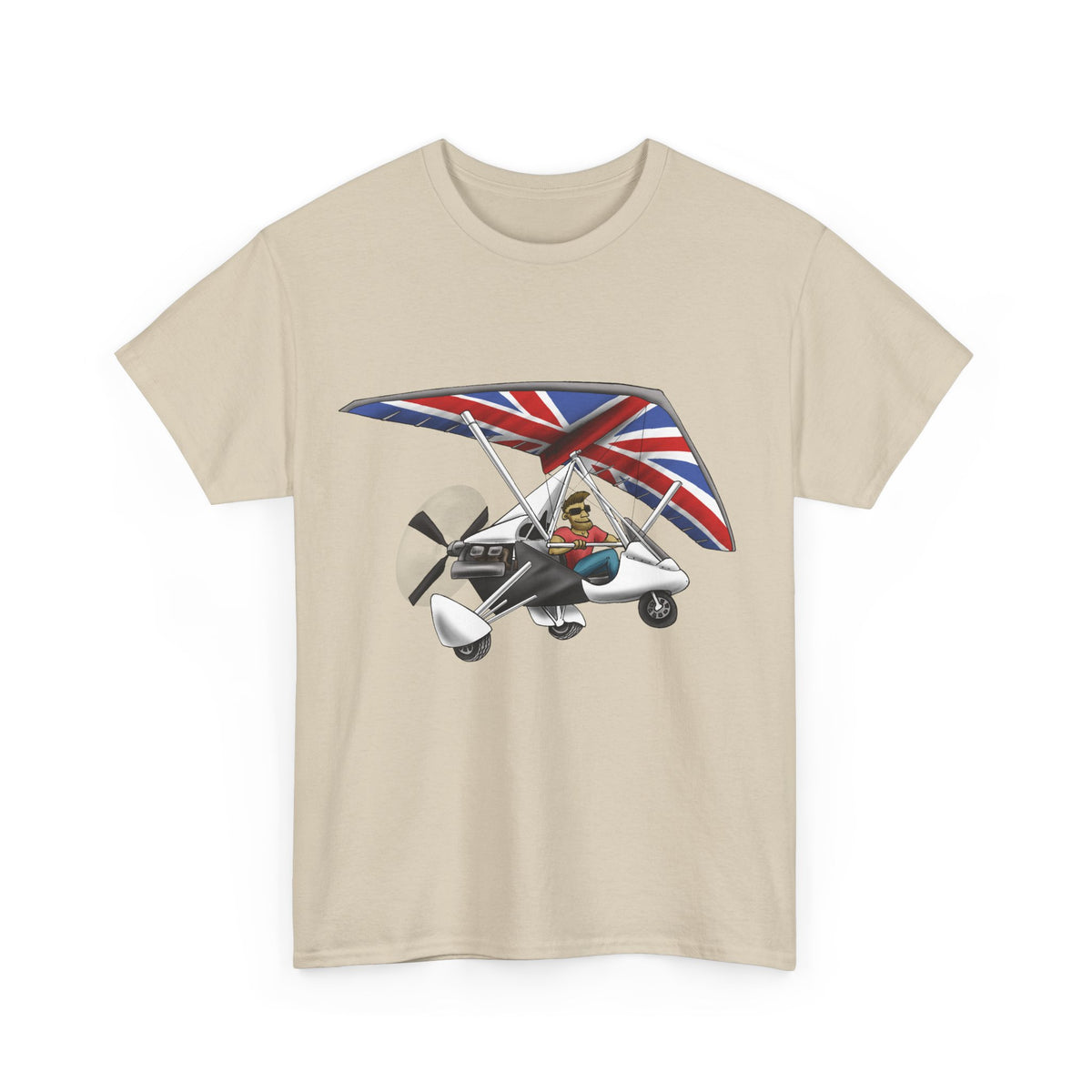 Flexwing Microlight Aircraft Tee – Perfect for Aviation Lovers