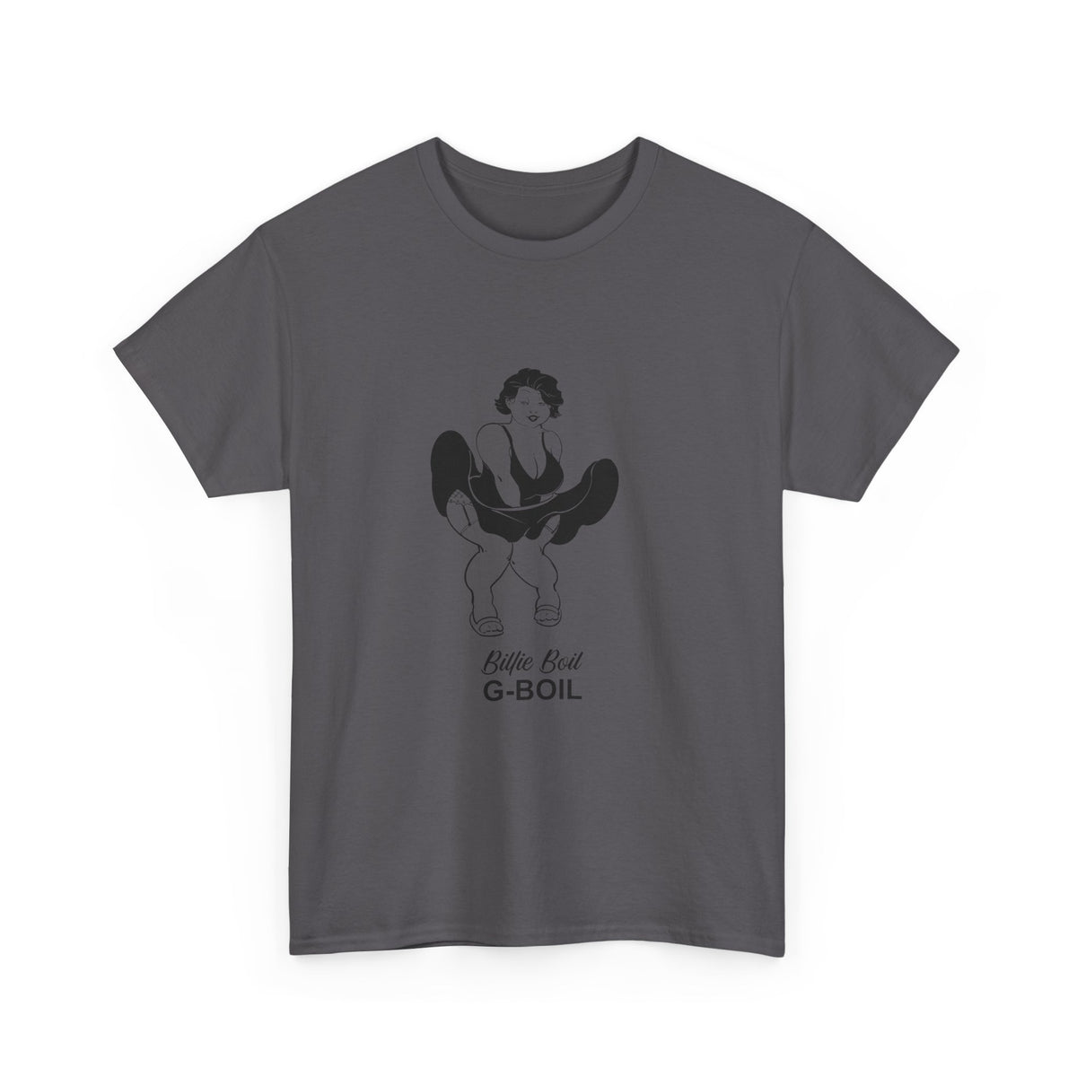 Cartoon Aircraft Unisex Tee - Billie Boil Cessna 172 Design