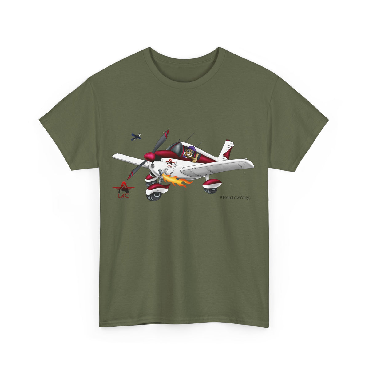 Hand Drawn LAC Piper PA28 T-Shirt
