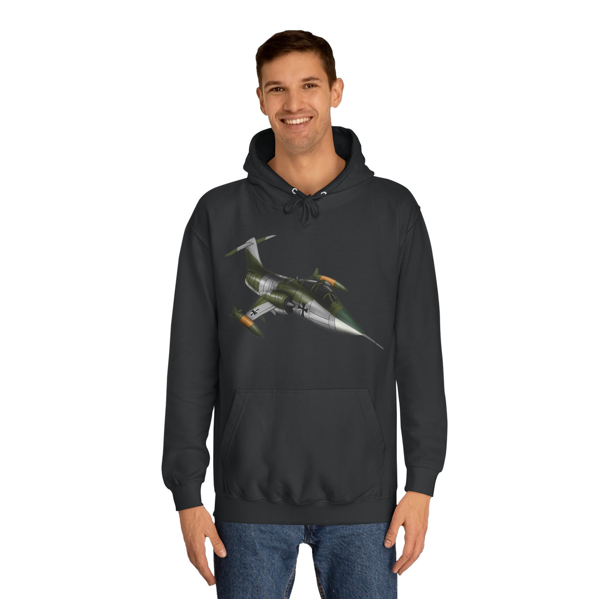 Starfighter Aircraft Design Unisex College Hoodie - Funky Aviation