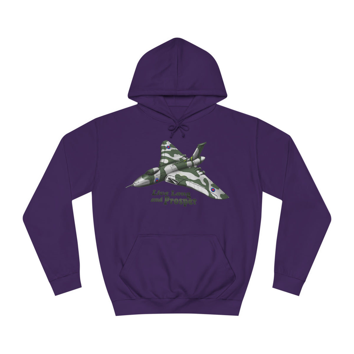 Vulcan Bomber Aircraft Unisex College Hoodie - Funky Aviation