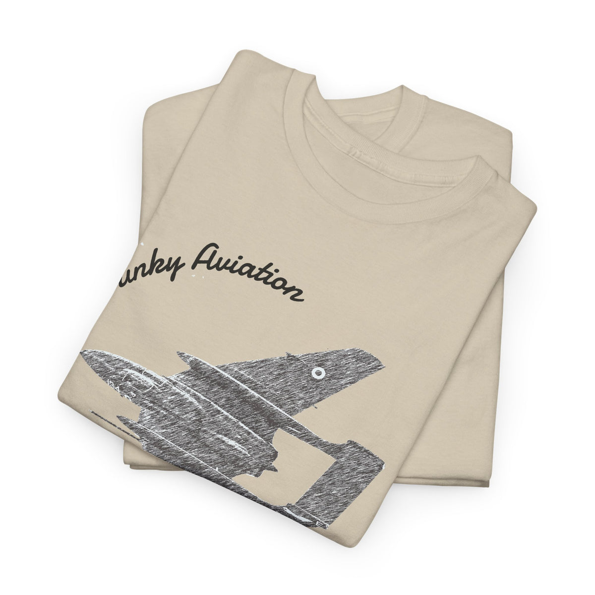 Funky Aviation Sea Vixen Vintage Aircraft T-Shirt