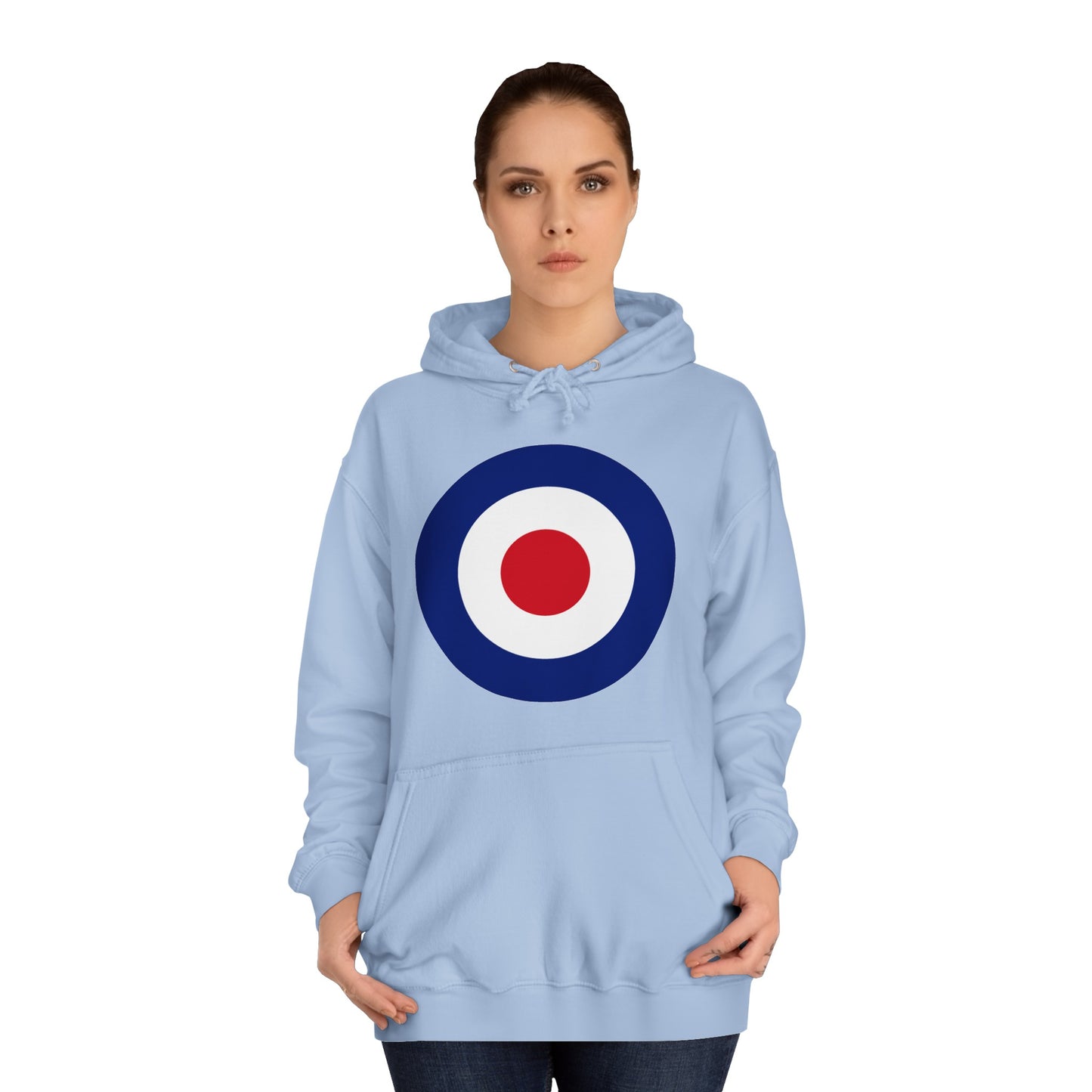 Roundel Design Unisex College Hoodie