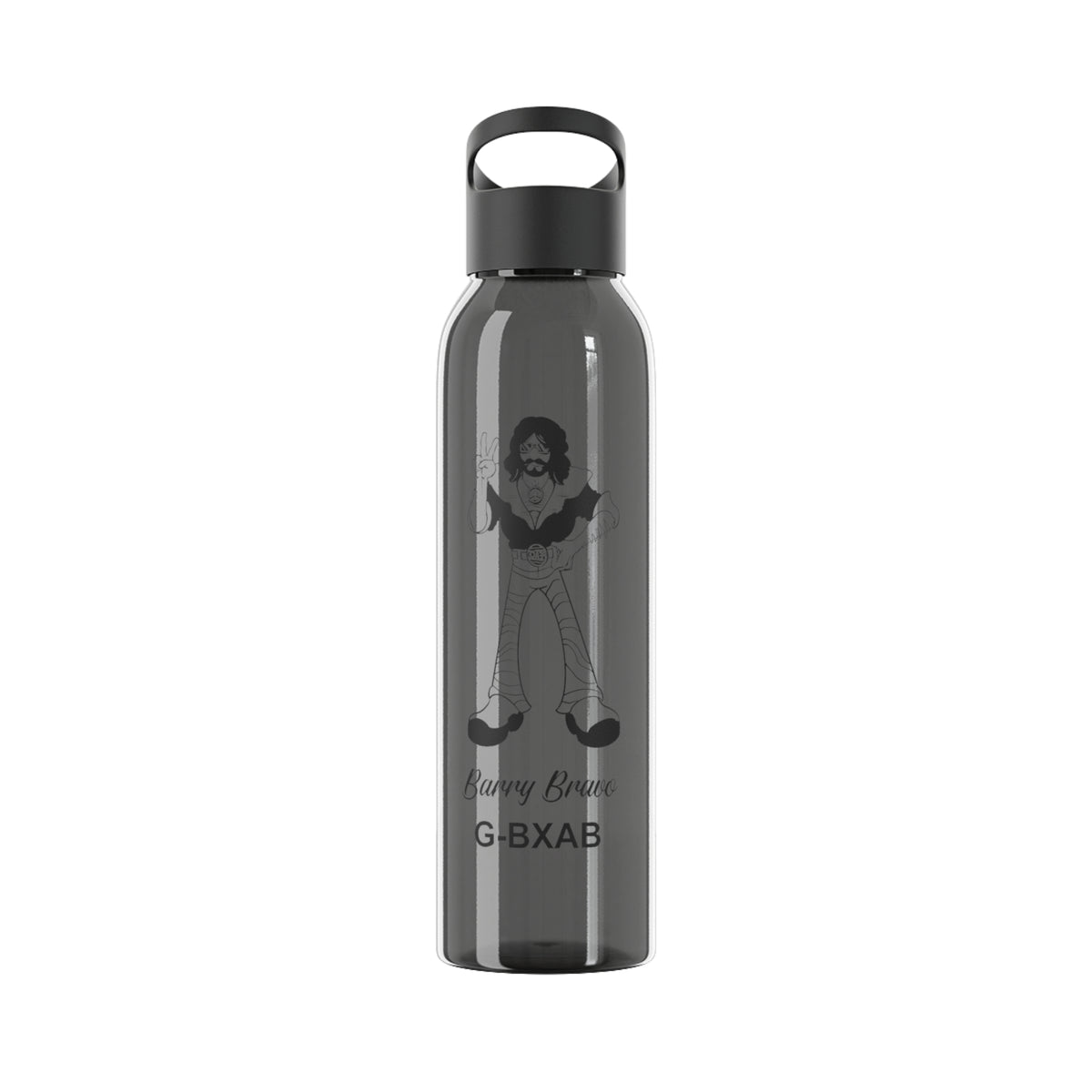 G-BXAB Funny Sky Water Bottle - Groove with Barry Brave