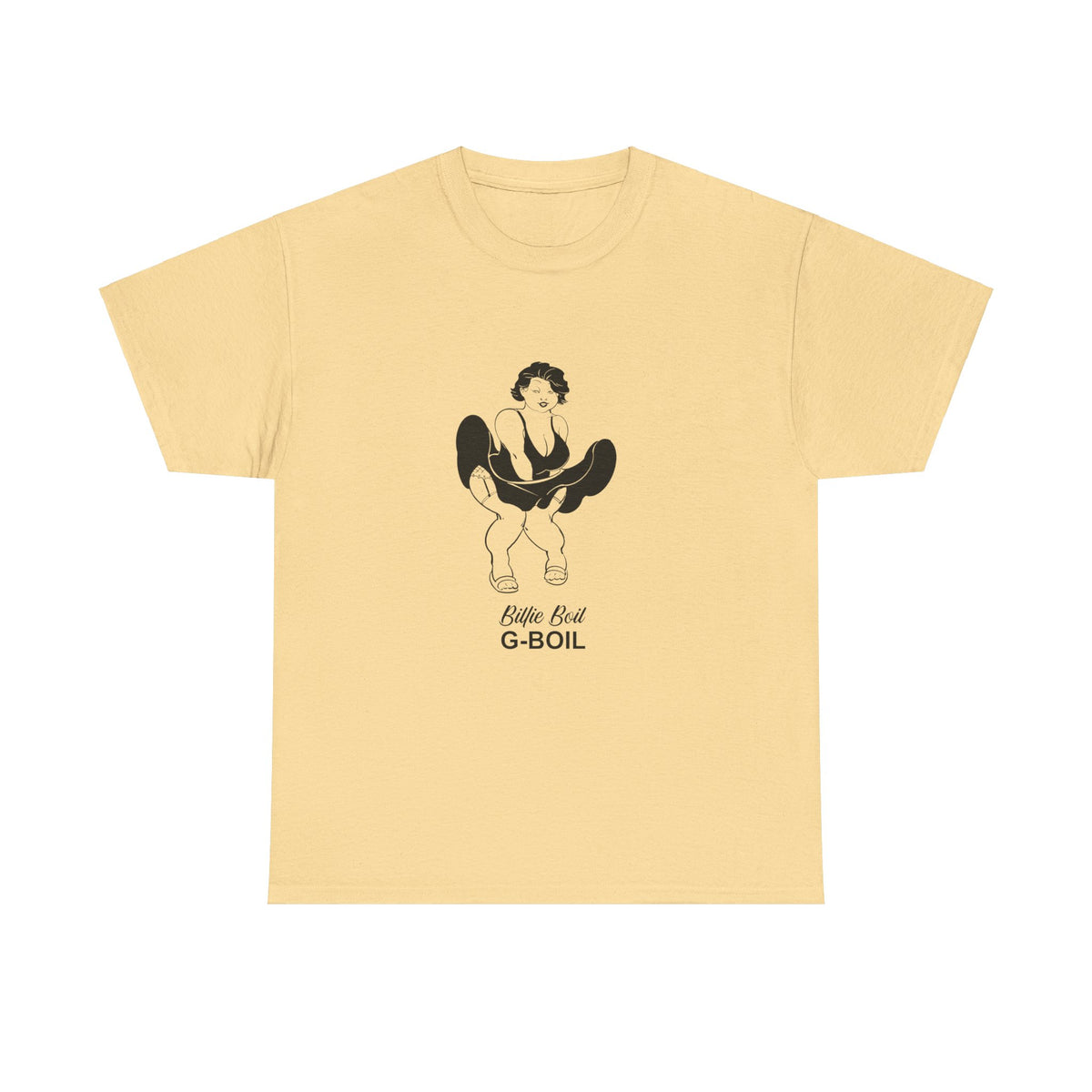 Cartoon Aircraft Unisex Tee - Billie Boil Cessna 172 Design