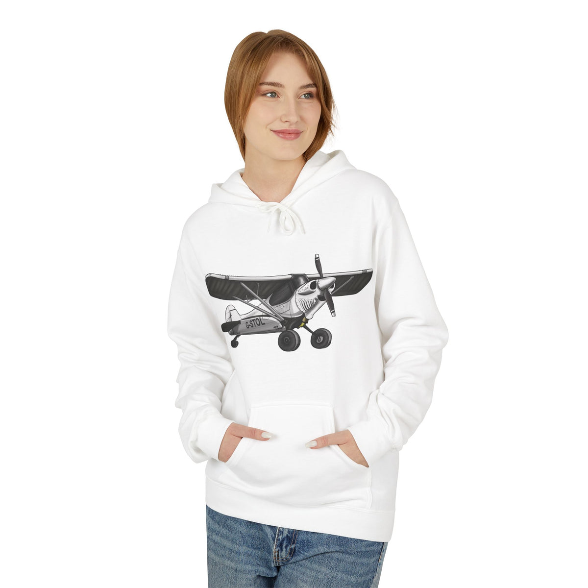 Super Cub STOL - Unisex Midweight Softstyle Fleece Hoodie