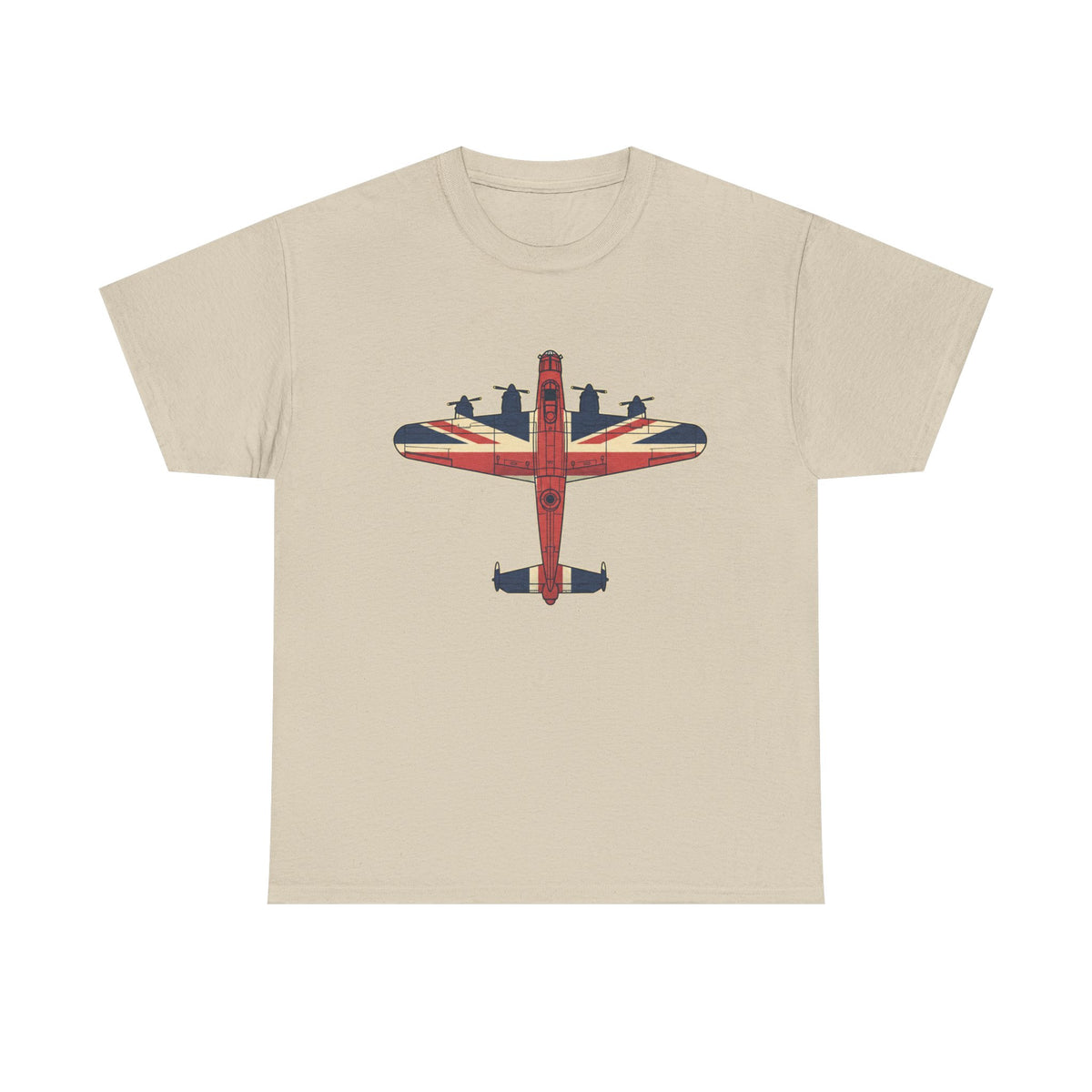 British Aviation Union Jack Bomber T-Shirt