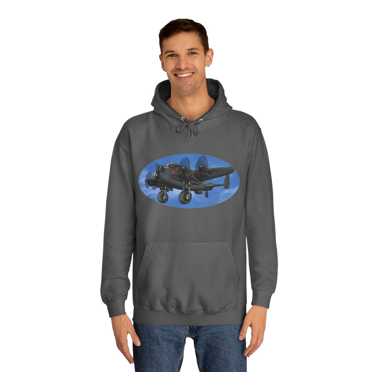 Lancaster Bomber Unisex College Hoodie - Funky Aviation