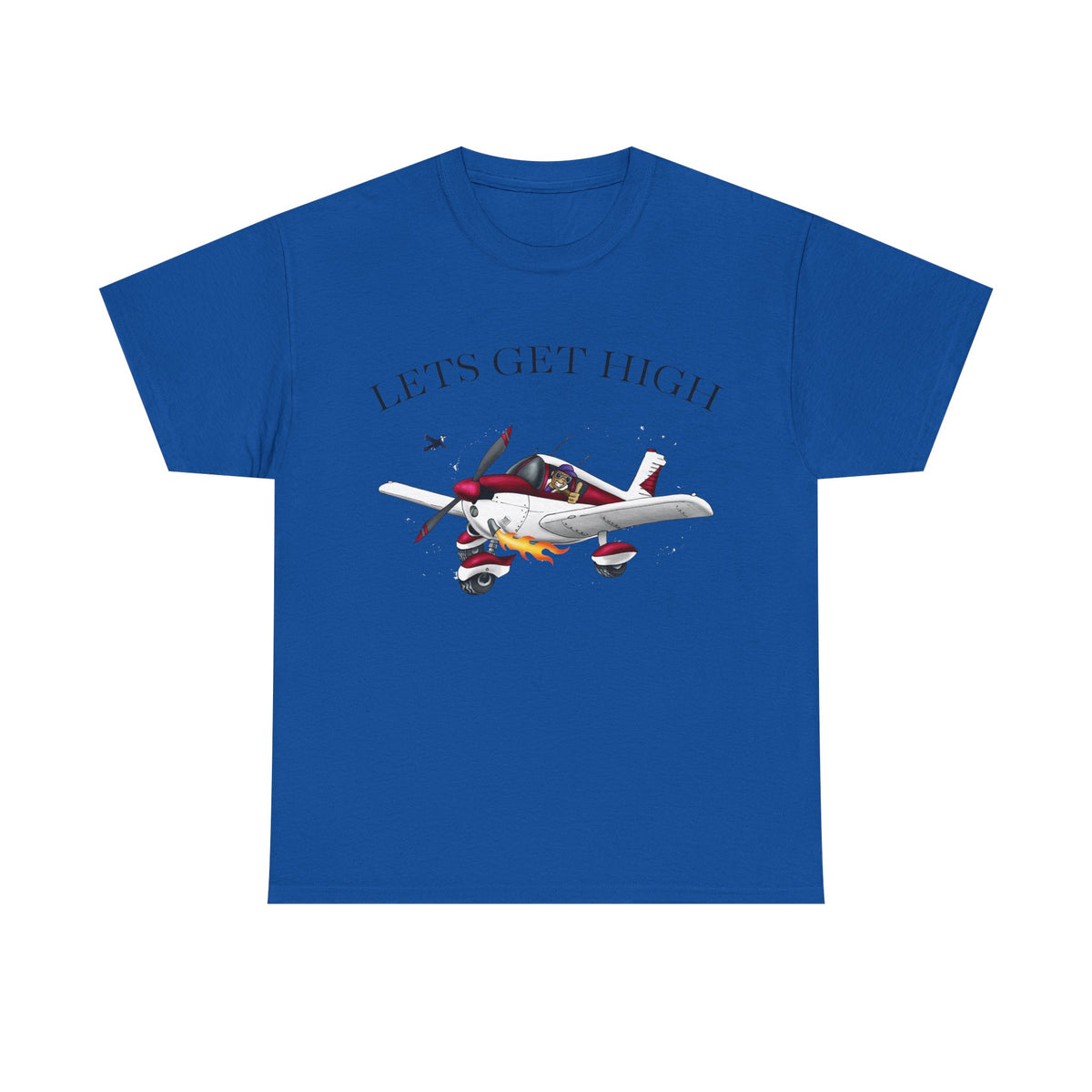 Lets Get High Unisex Heavy Cotton Tee