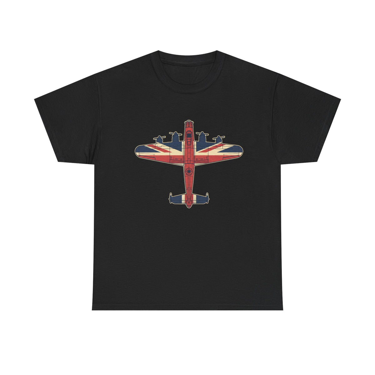 British Aviation Union Jack Bomber T-Shirt