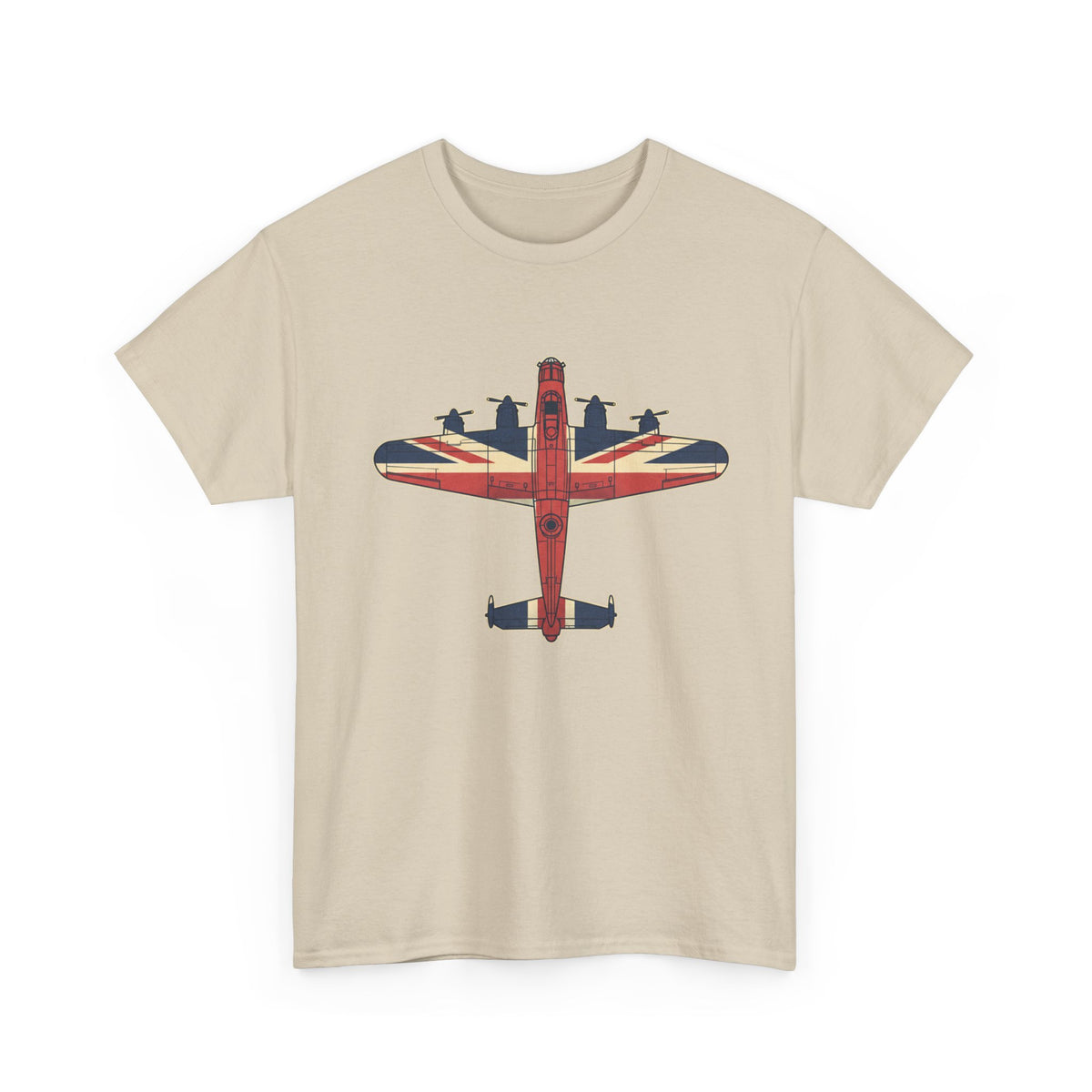 British Aviation Union Jack Bomber T-Shirt