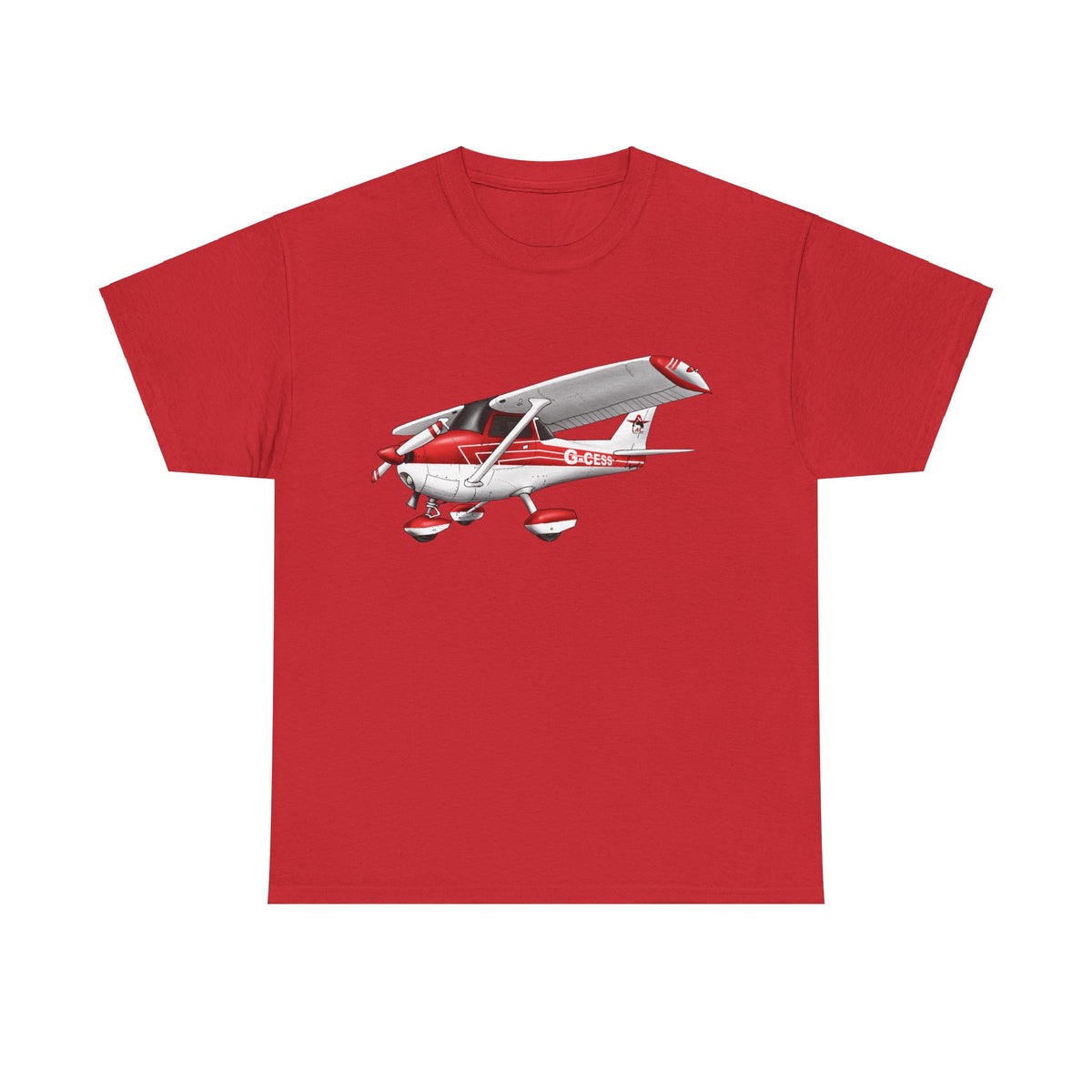 Aircraft Pilot Unisex Tee - LAC Cessna 152 Hand Drawn Design