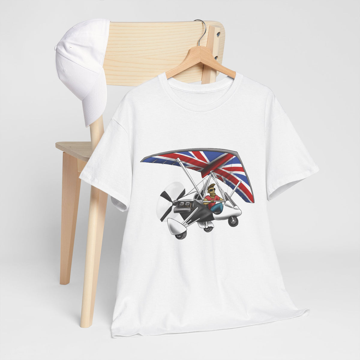 Flexwing Microlight Aircraft Tee – Perfect for Aviation Lovers