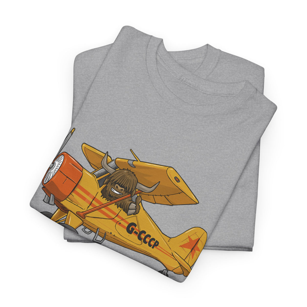 Yakety Yak Vintage Airplane Graphic Tee