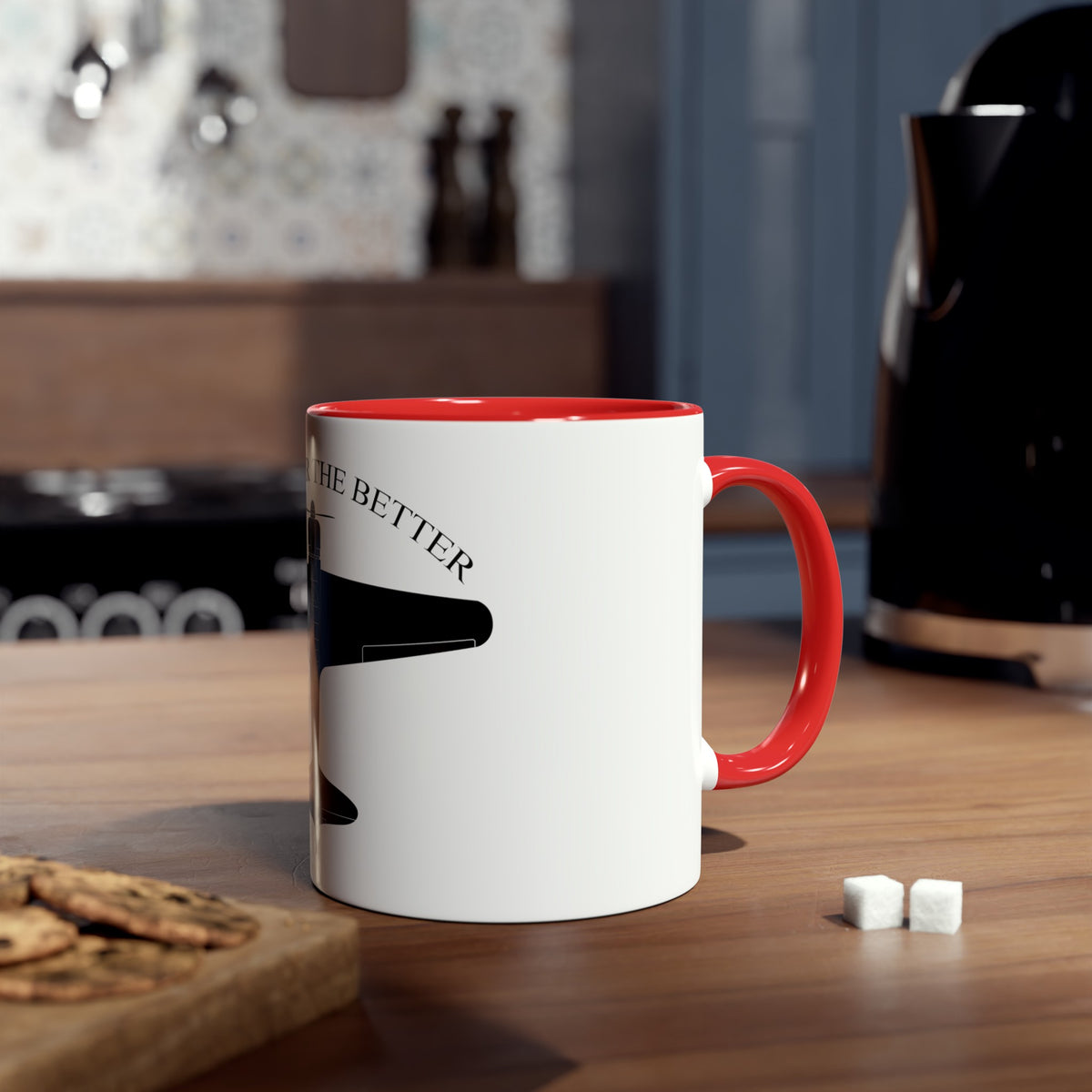 The Older the Better Two-Tone Coffee Mugs, 11oz - Funky Aviation