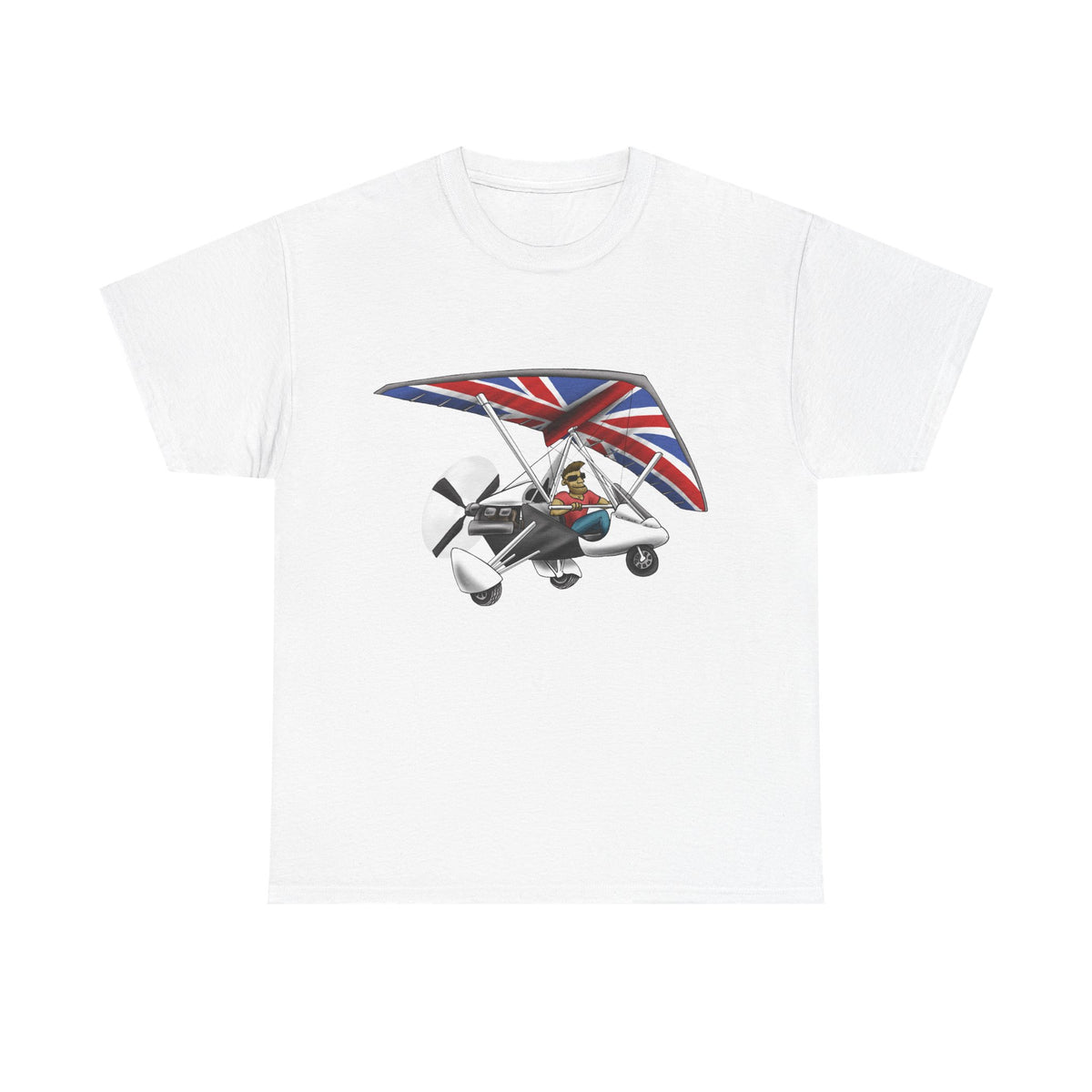 Flexwing Microlight Aircraft Tee – Perfect for Aviation Lovers