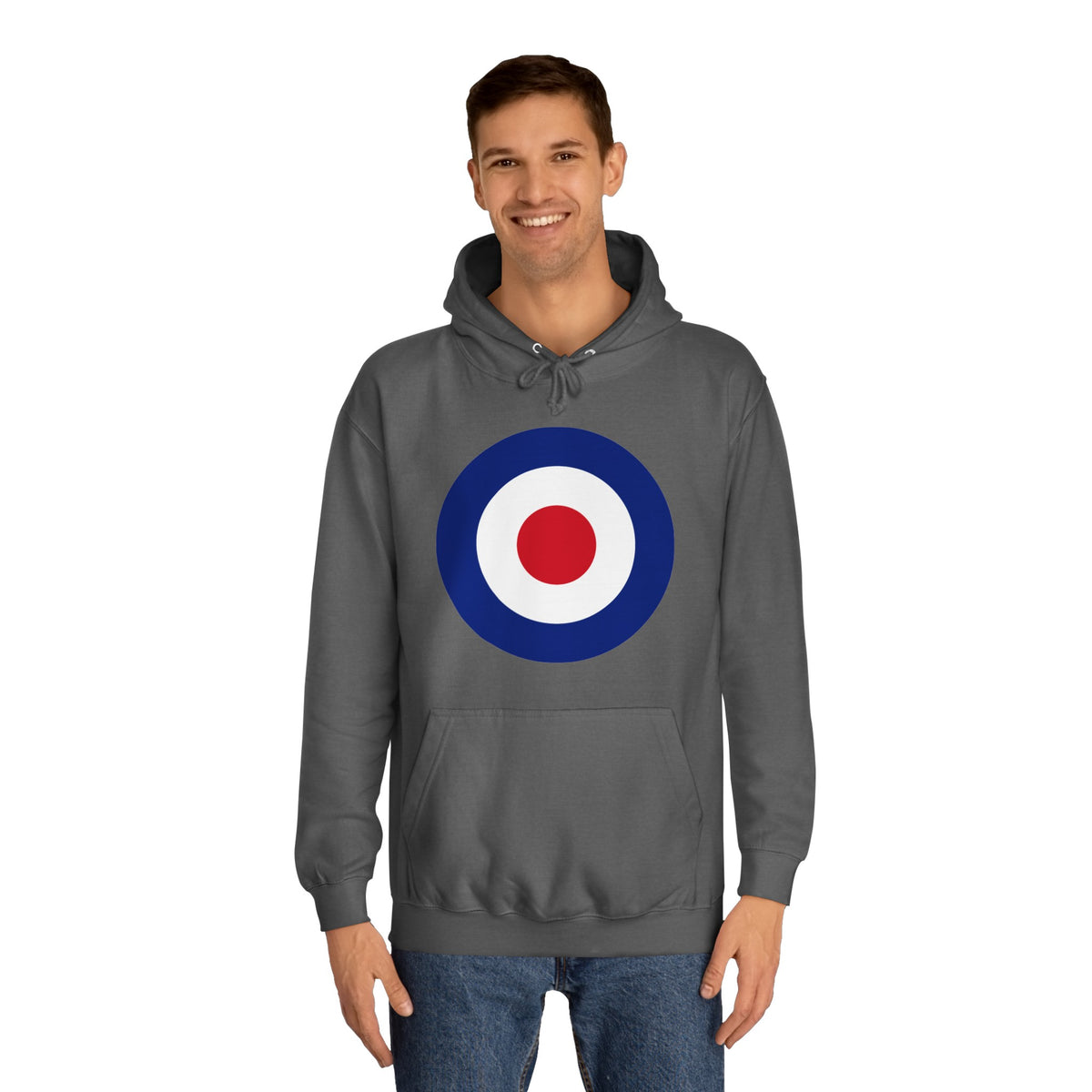 Roundel Design Unisex College Hoodie - Funky Aviation