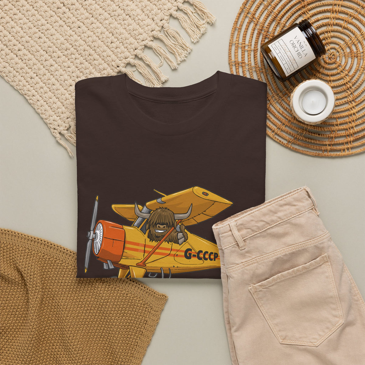 Yakety Yak Vintage Airplane Graphic Tee